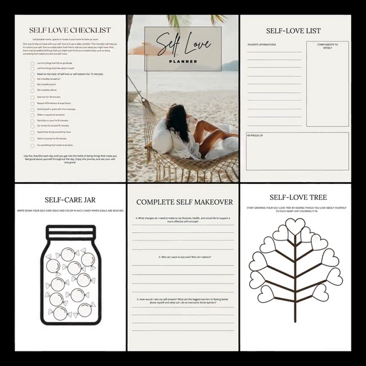 Resale Rights Self-Improvement | DPP | Personal Development Self Care  planner | Achieve Your Goals |